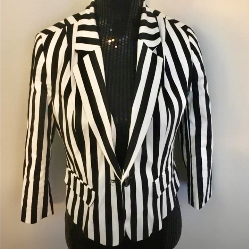 Striped Blazer